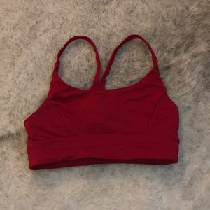 Red Lululemon Sportsbra